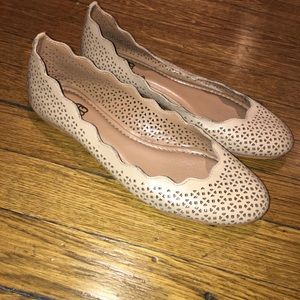 Ciao Bella Cut-out Flats -  NWOT